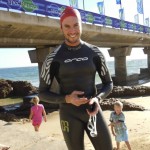 The 3.8km swim