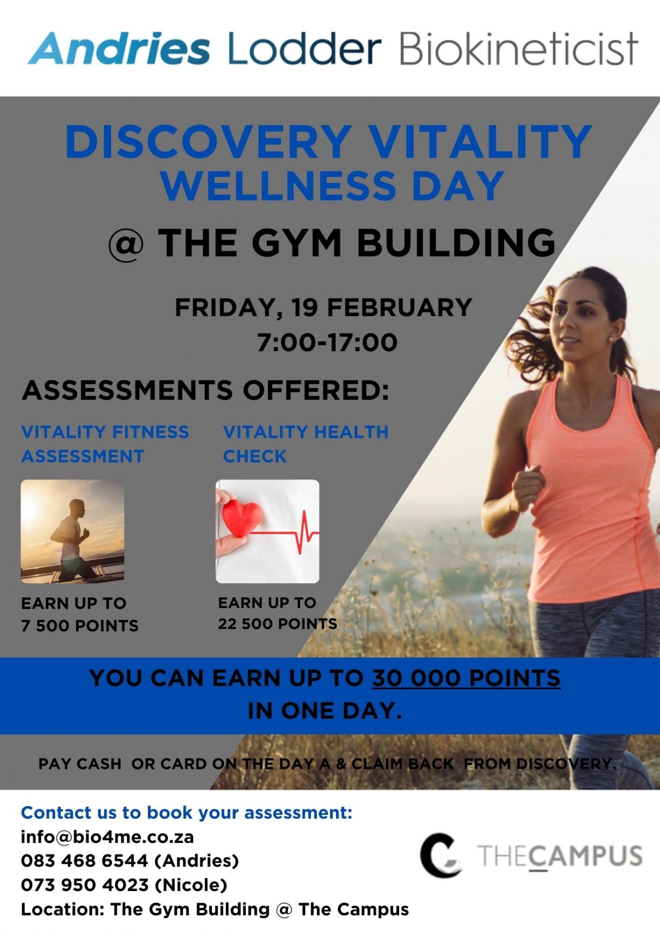 Discovery Vitality Wellness Day The Campus Bryanston