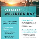 Vitality Wellness Day Bryanston 11 March 2022